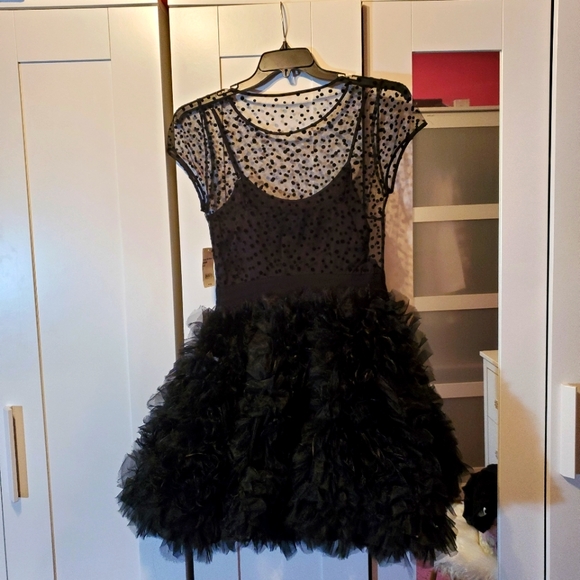 Poof Ruffle Party Minidress - Picture 1 of 4